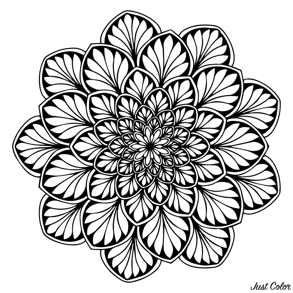 50 Mandala Coloring Book Pages 46