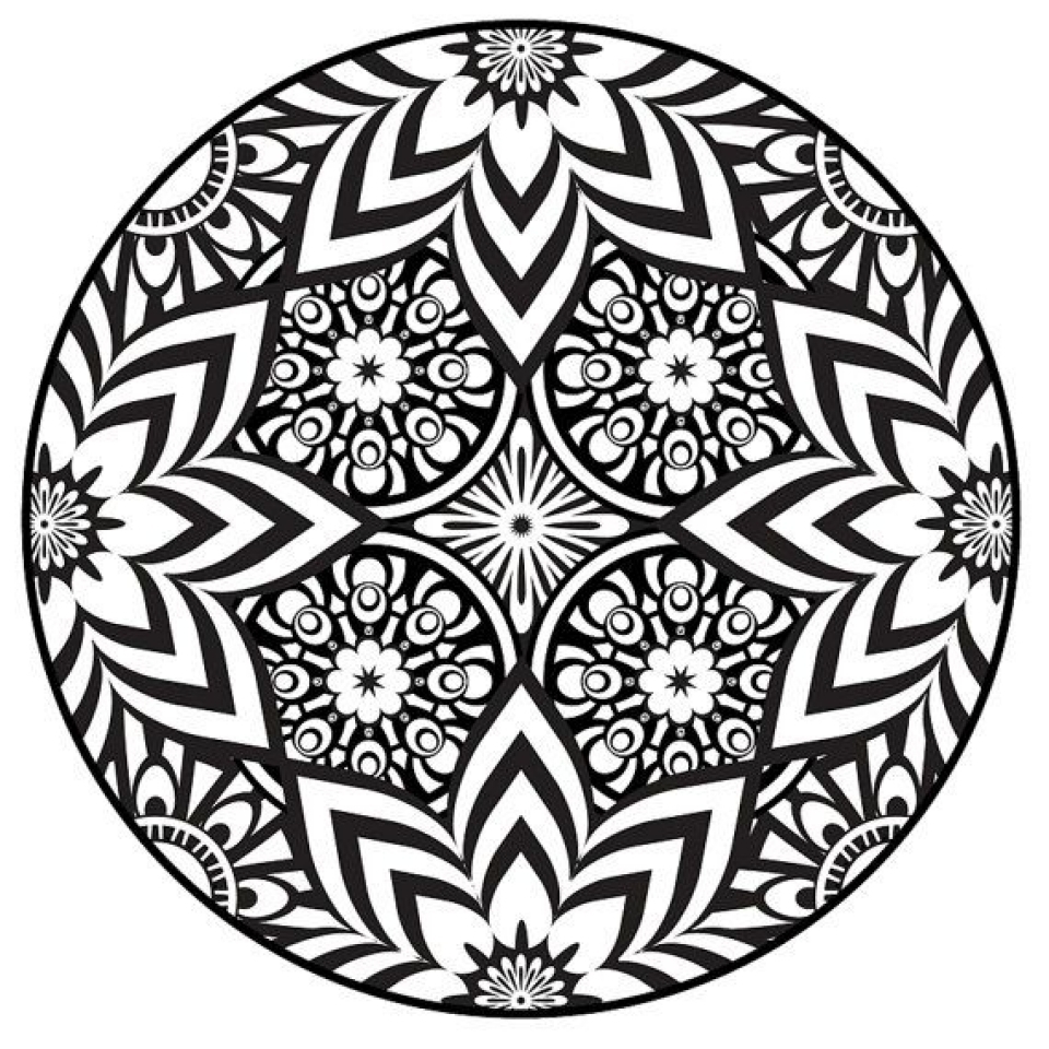 50 Mandala Coloring Book Pages 5