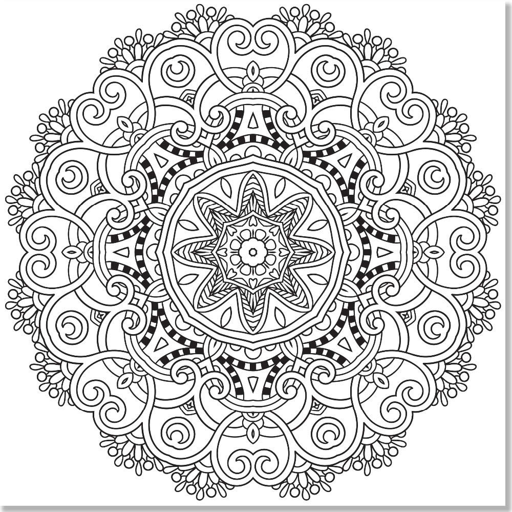 50 Mandala Coloring Book Pages 54