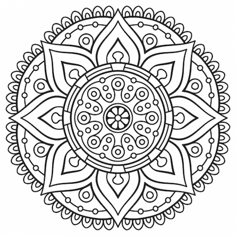 50 Mandala Coloring Book Pages 61