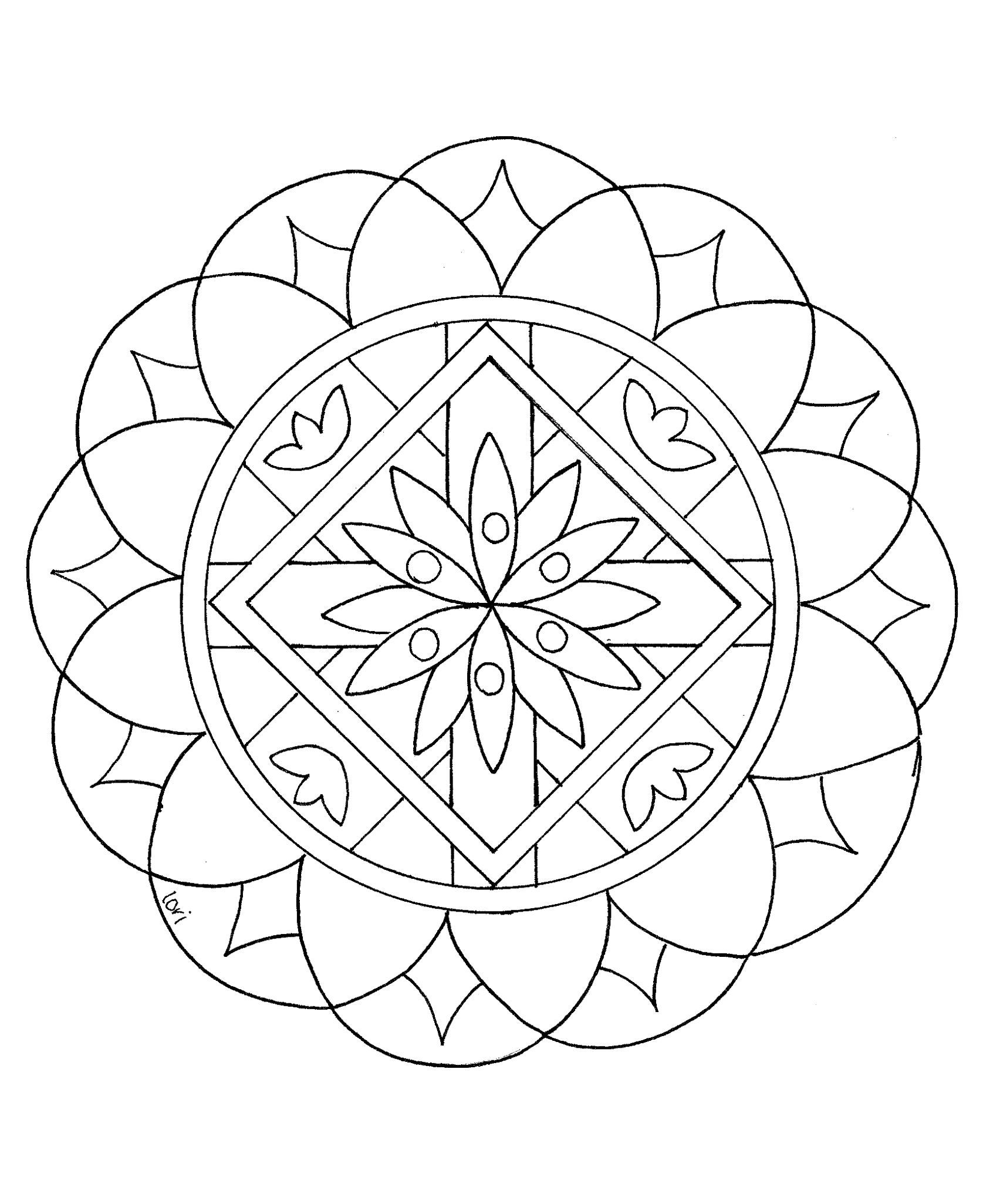 50 Mandala Coloring Book Pages 63