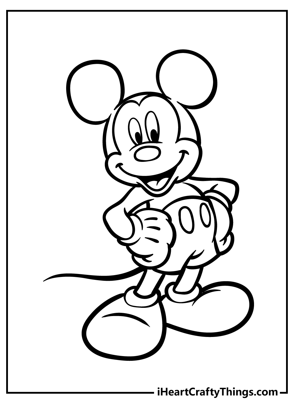 50 Mickey Mouse Color Book 3