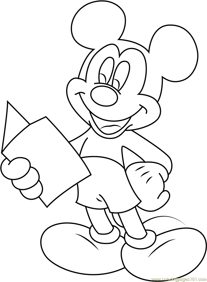 50 Mickey Mouse Color Book 33