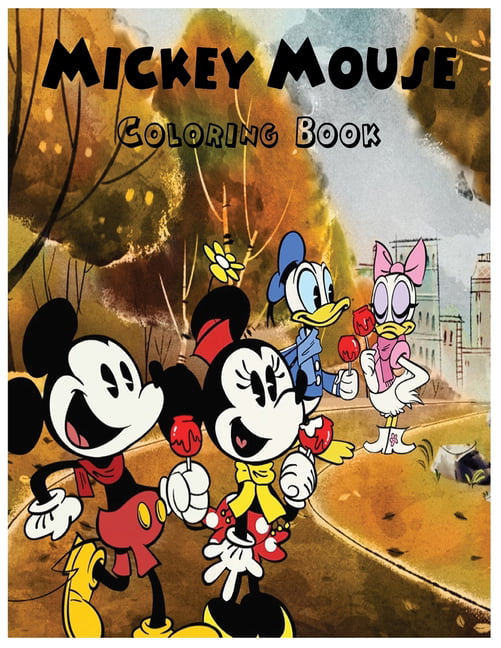 50 Mickey Mouse Color Book 38