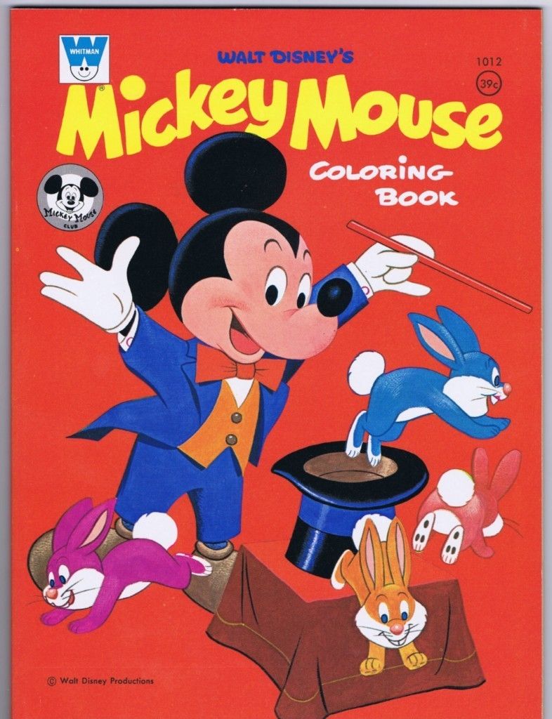 50 Mickey Mouse Color Book 49