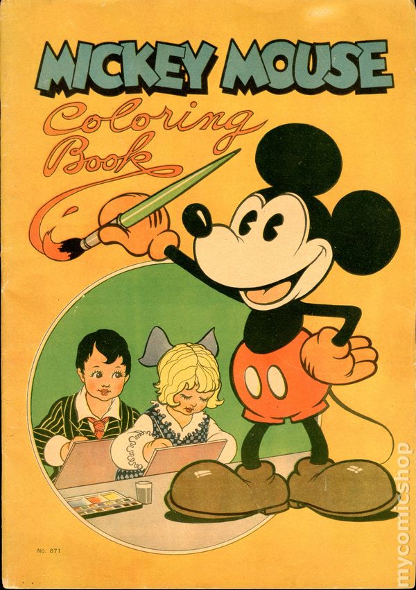 50 Mickey Mouse Color Book 63