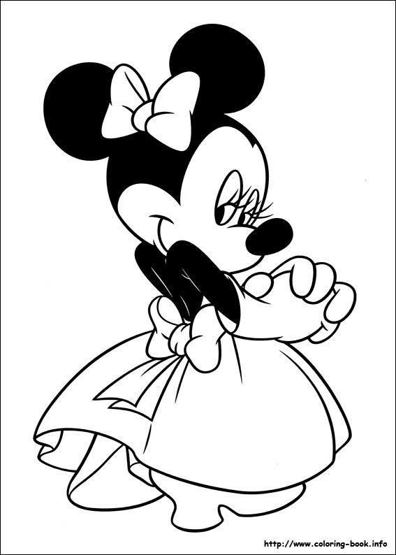 50 Minnie Mouse Coloring Book 15