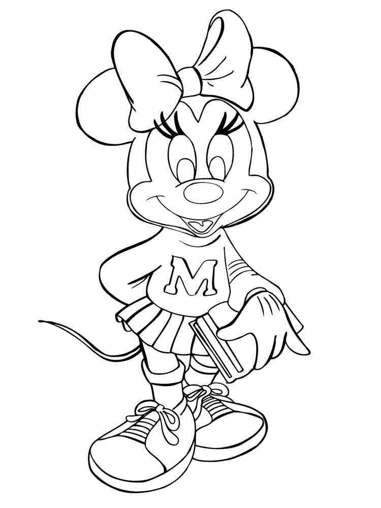 50 Minnie Mouse Coloring Book 19