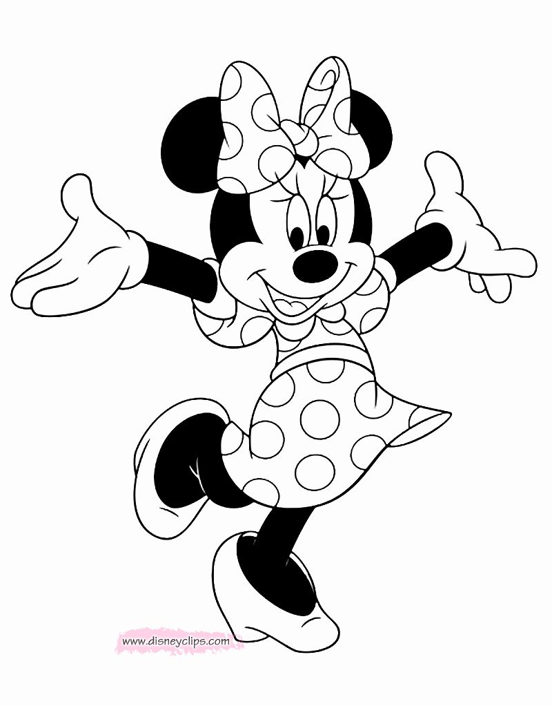 50 Minnie Mouse Coloring Book 20