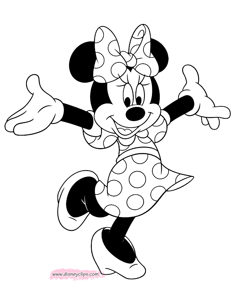 50 Minnie Mouse Coloring Book 32