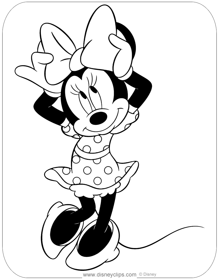 50 Minnie Mouse Coloring Book 33