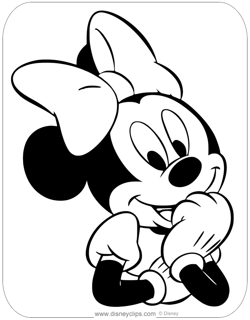 50 Minnie Mouse Coloring Book 34