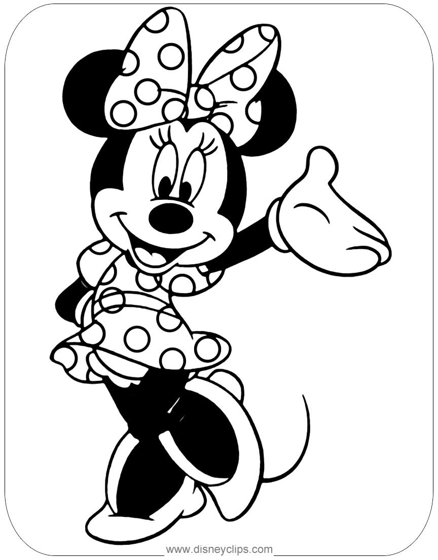 50 Minnie Mouse Coloring Book 39