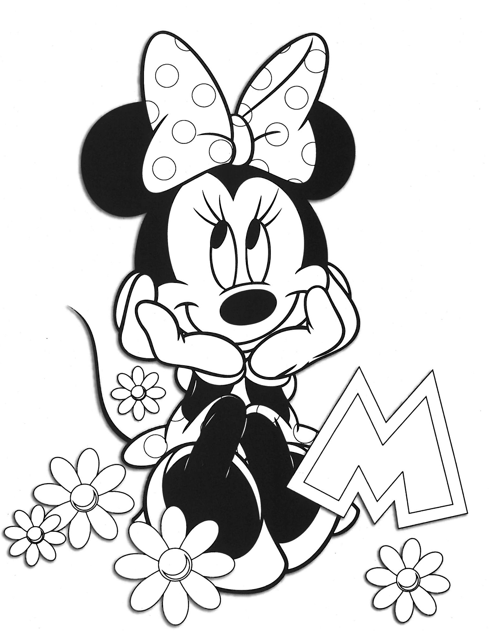 50 Minnie Mouse Coloring Book 41