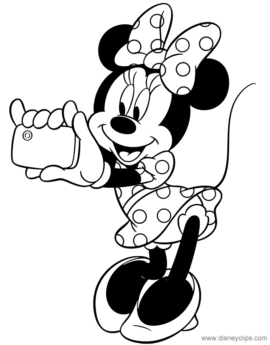 50 Minnie Mouse Coloring Book 47