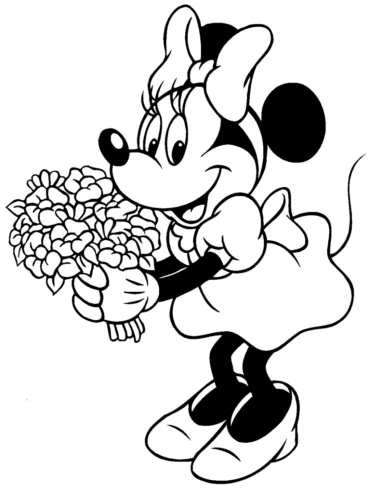 50 Minnie Mouse Coloring Book 48