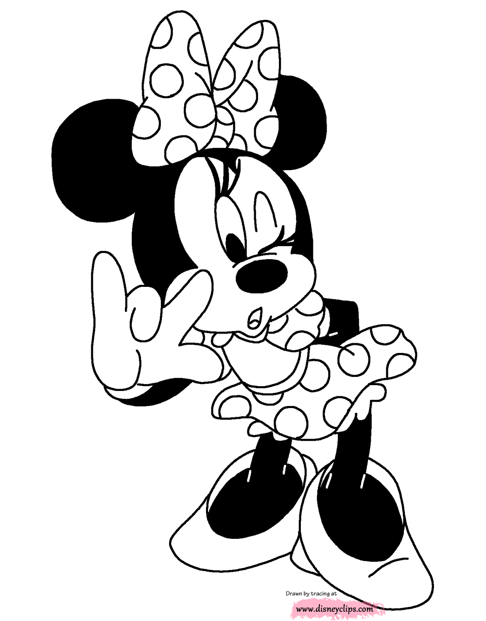 50 Minnie Mouse Coloring Book 5