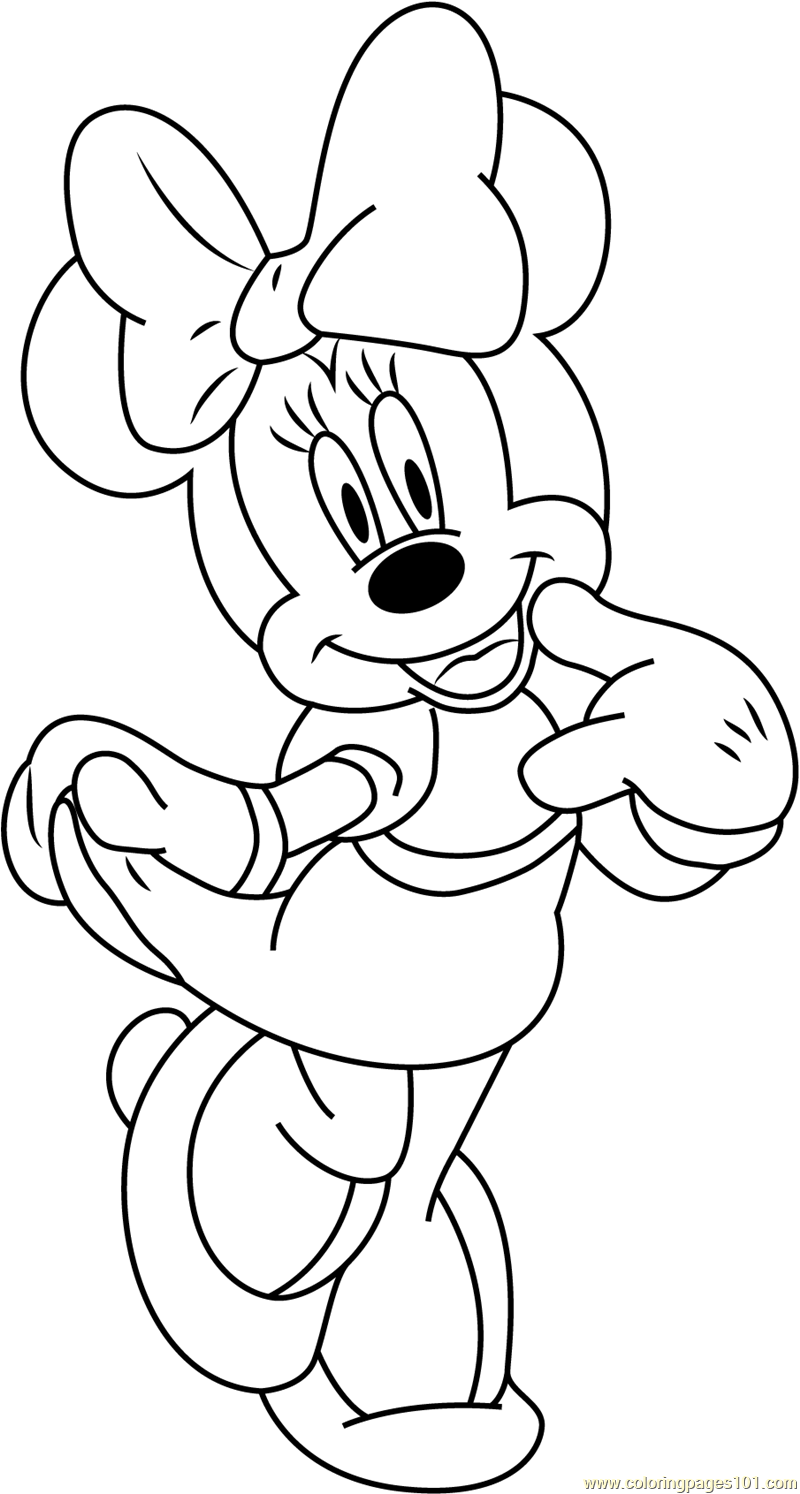 50 Minnie Mouse Coloring Book 52