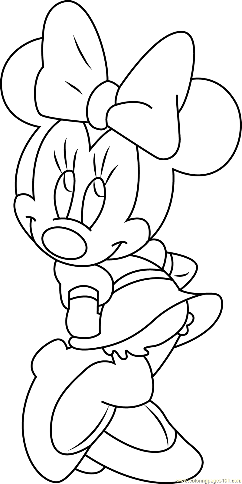 50 Minnie Mouse Coloring Book 55