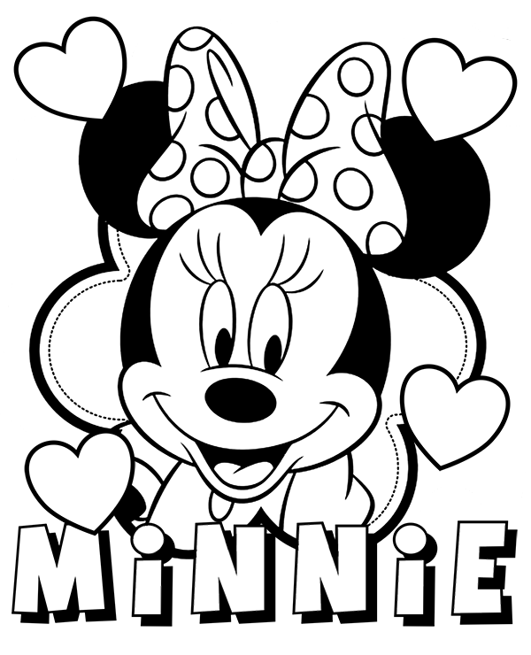 50 Minnie Mouse Coloring Book 56