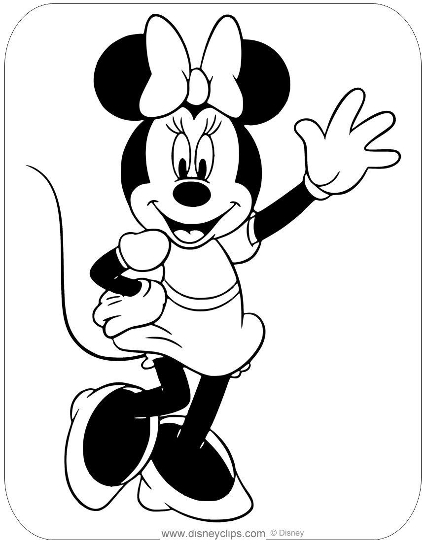 50 Minnie Mouse Coloring Book 57