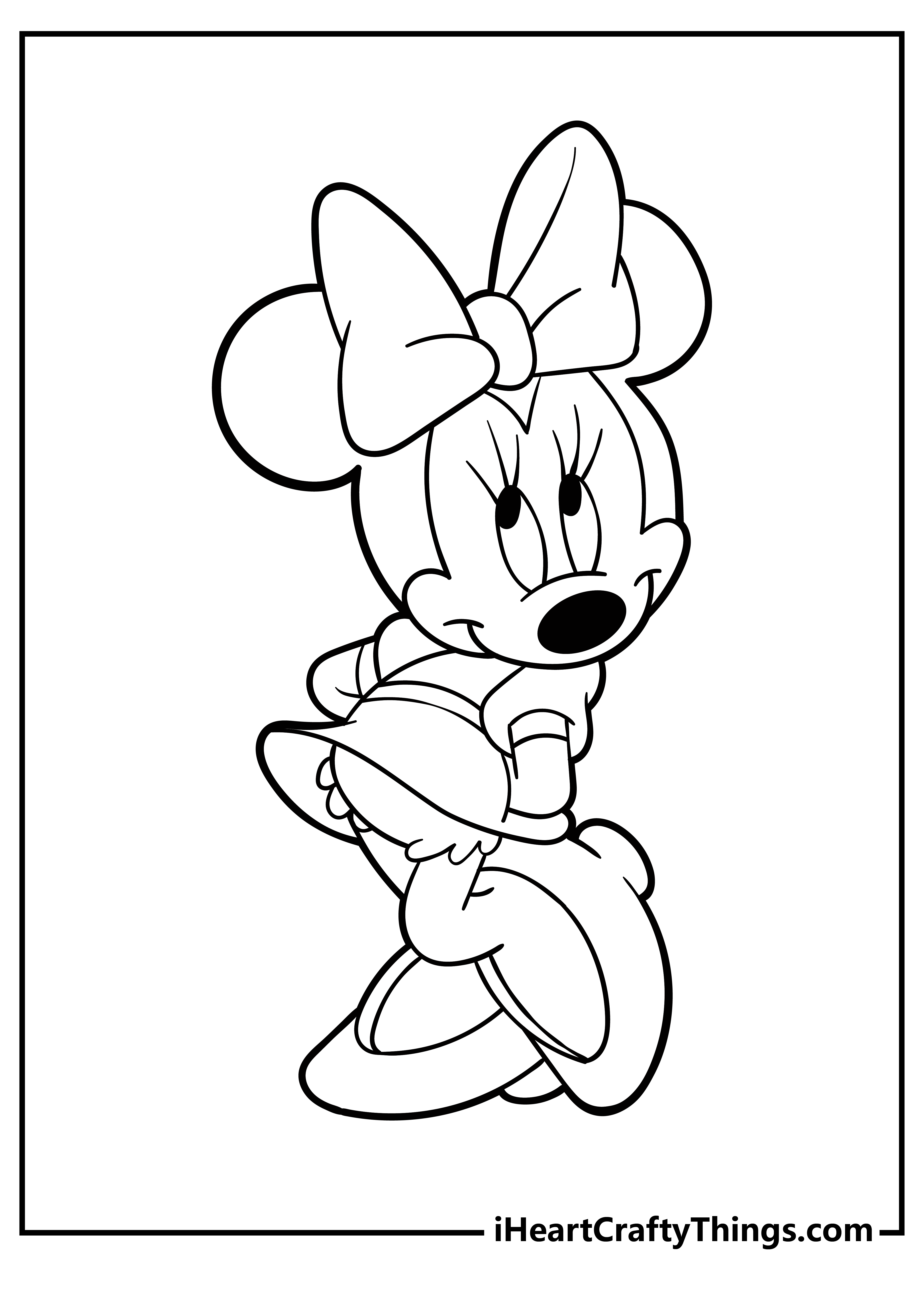 50 Minnie Mouse Coloring Book 59