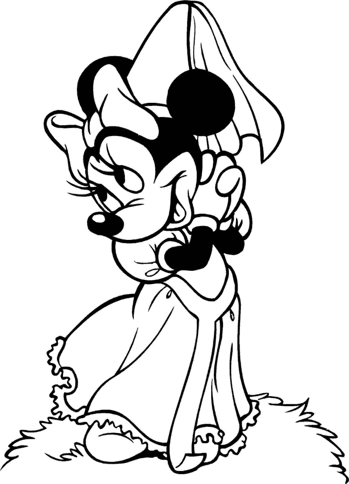 50 Minnie Mouse Coloring Book 6