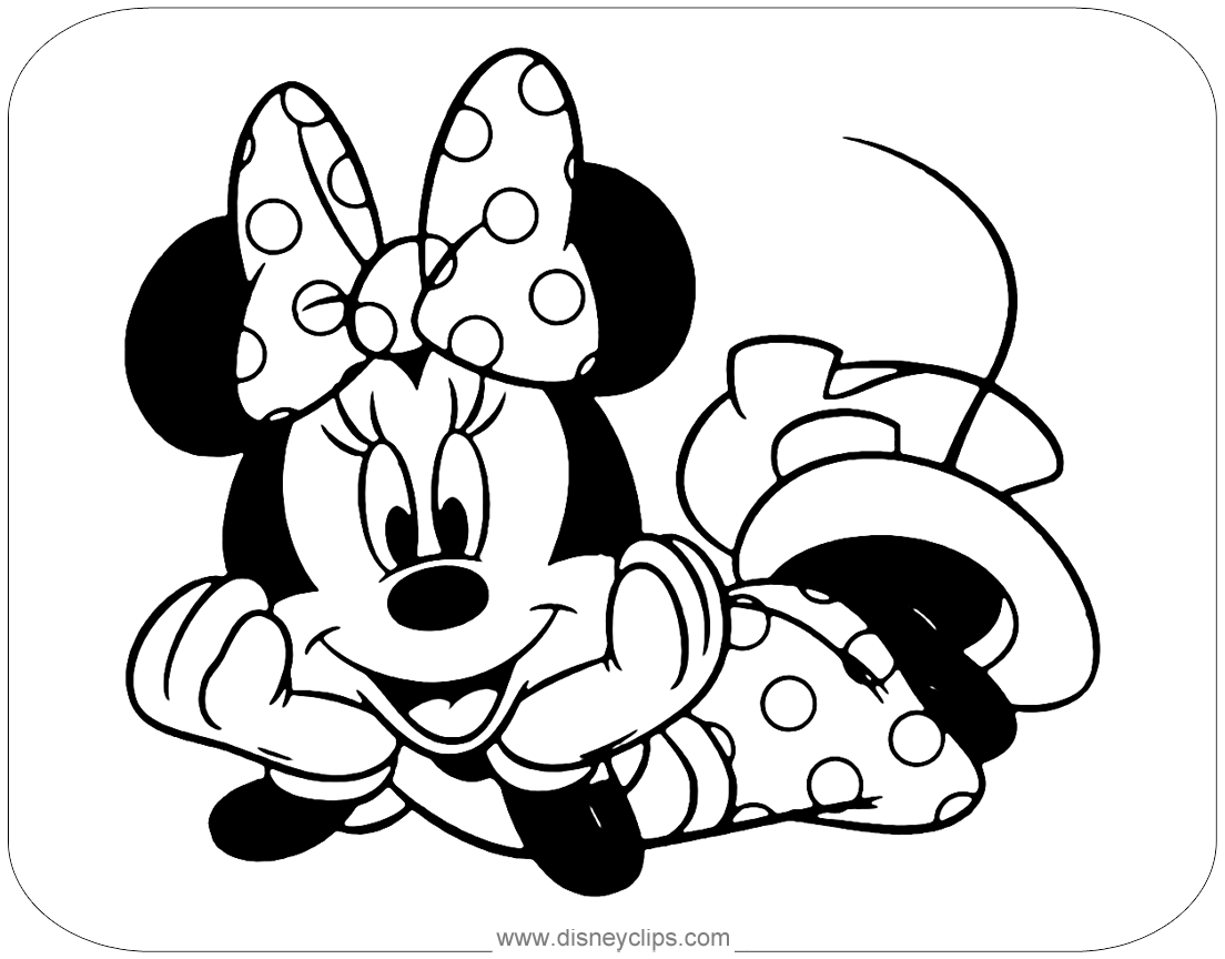 50 Minnie Mouse Coloring Book 62