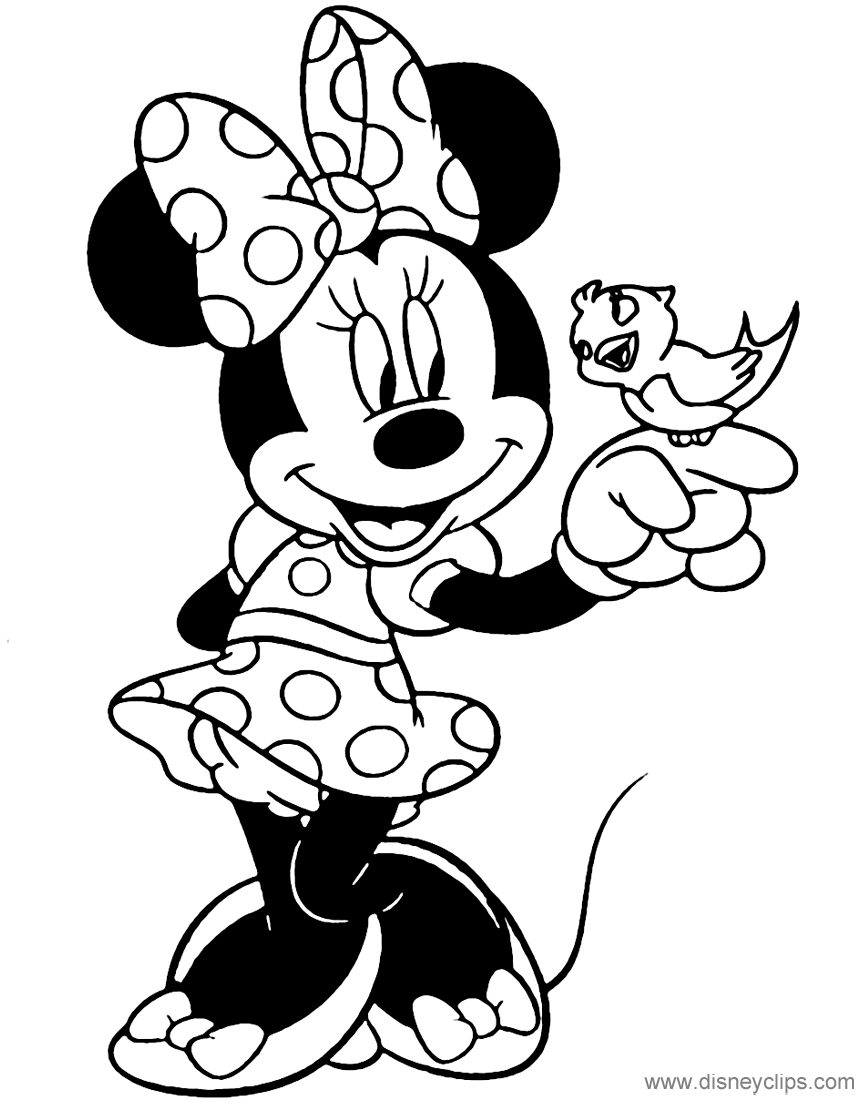 50 Minnie Mouse Coloring Book 9