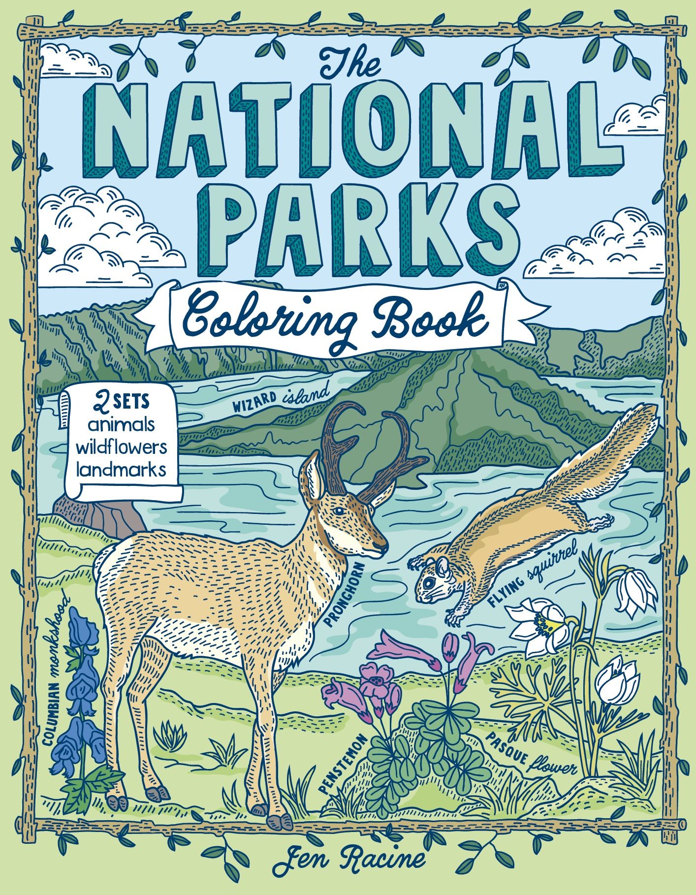 50 National Parks Coloring Book 13