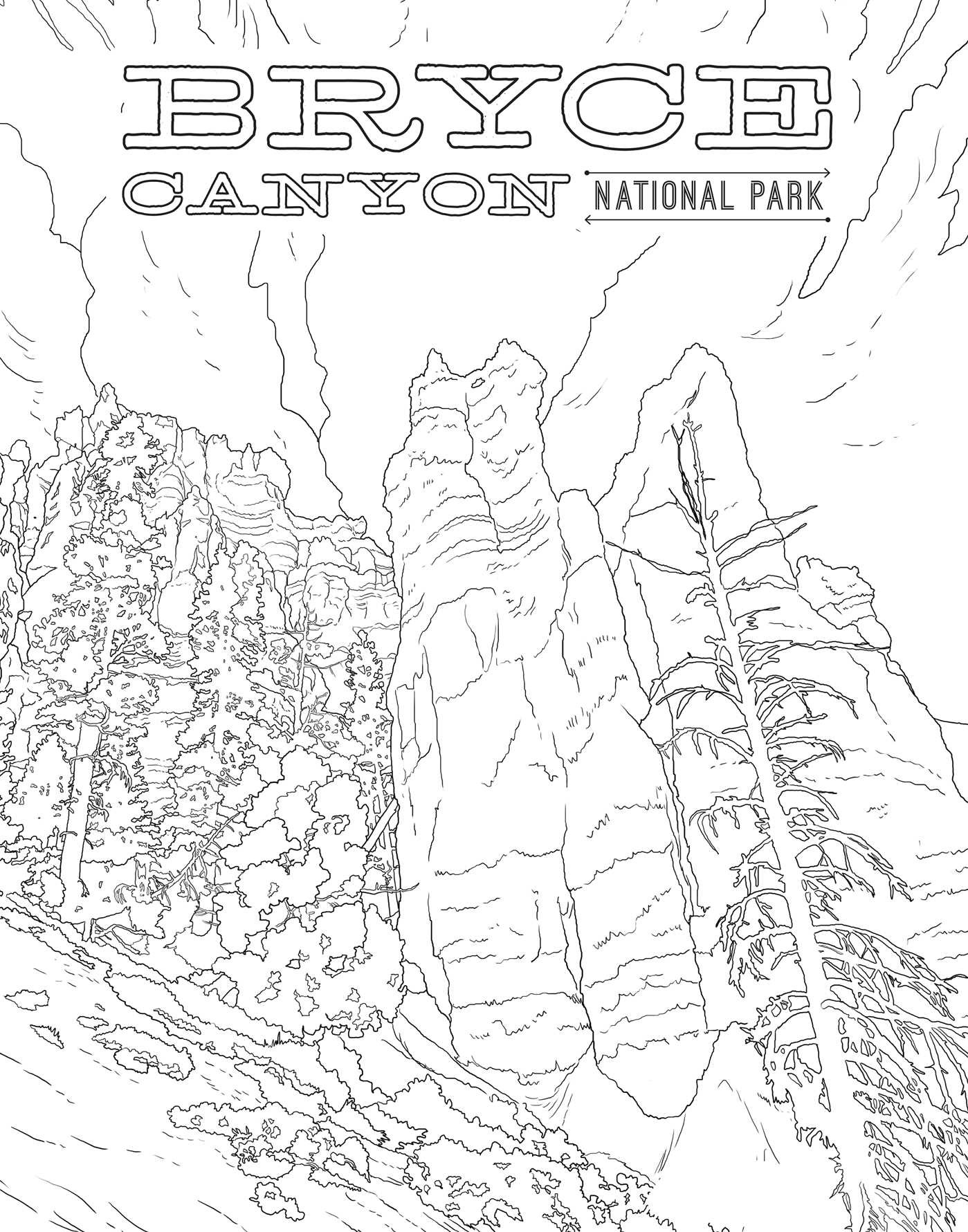 50 National Parks Coloring Book 17