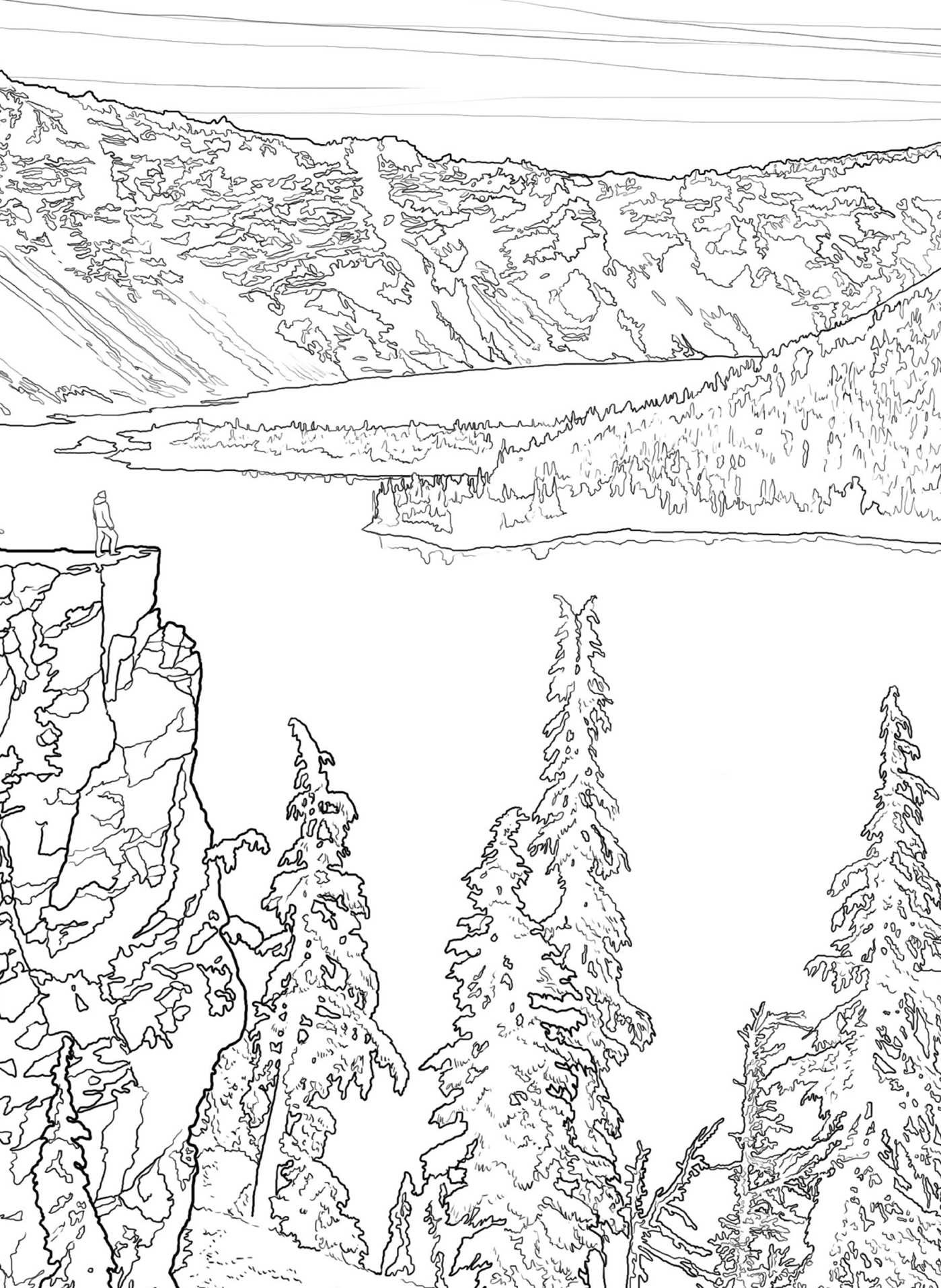 50 National Parks Coloring Book 22