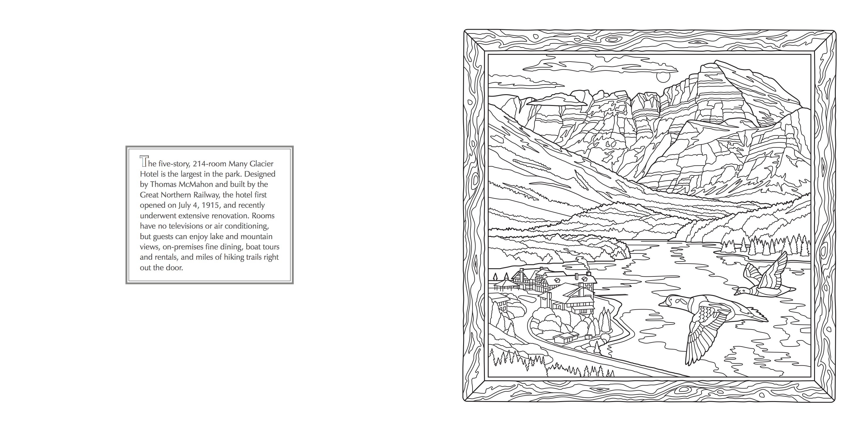 50 National Parks Coloring Book 28