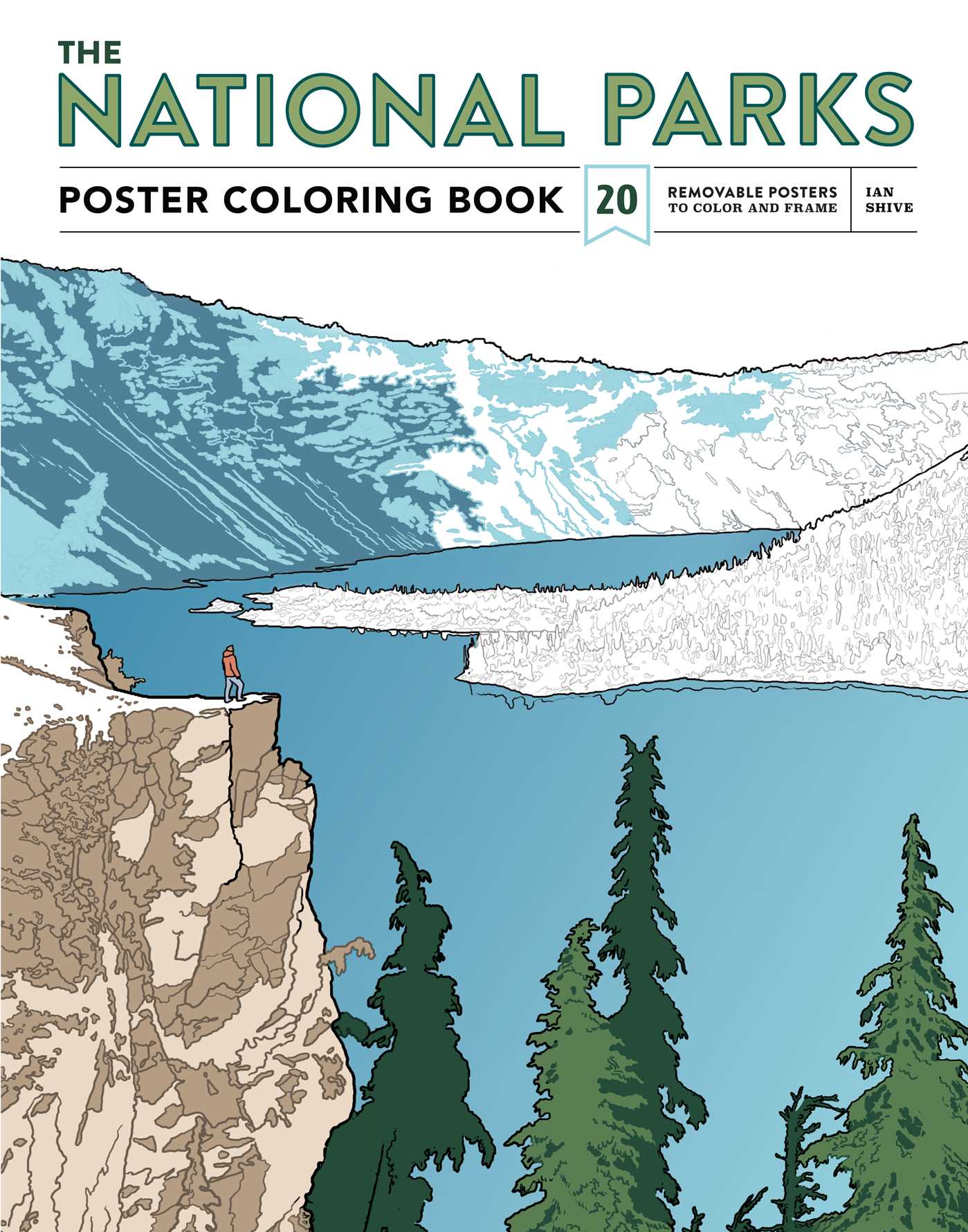 50 National Parks Coloring Book 30