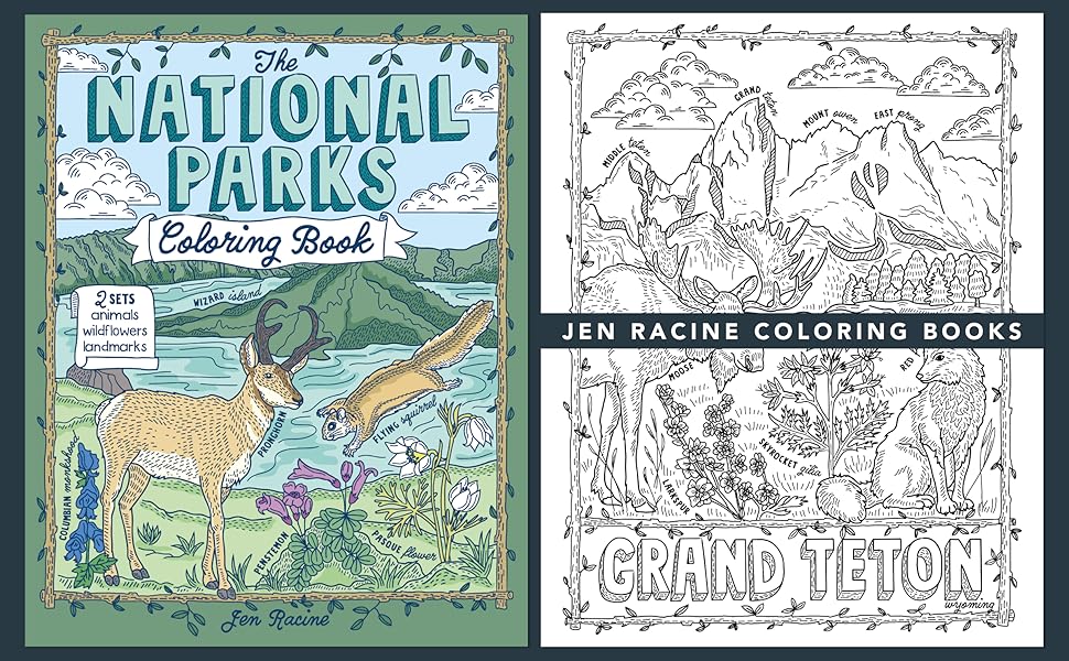 50 National Parks Coloring Book 31