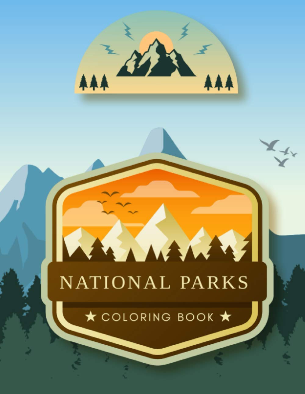 50 National Parks Coloring Book 45