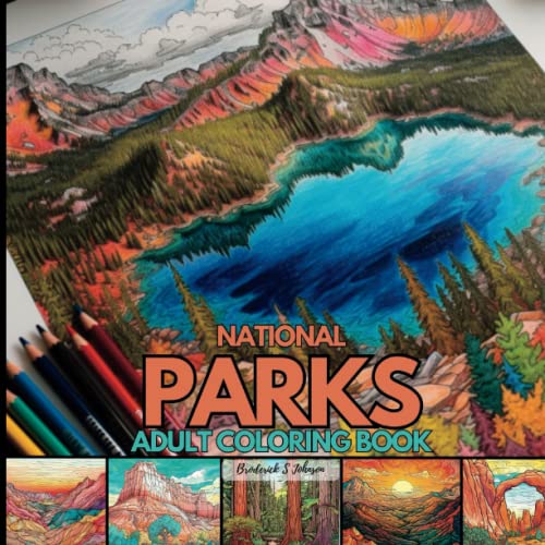 50 National Parks Coloring Book 52