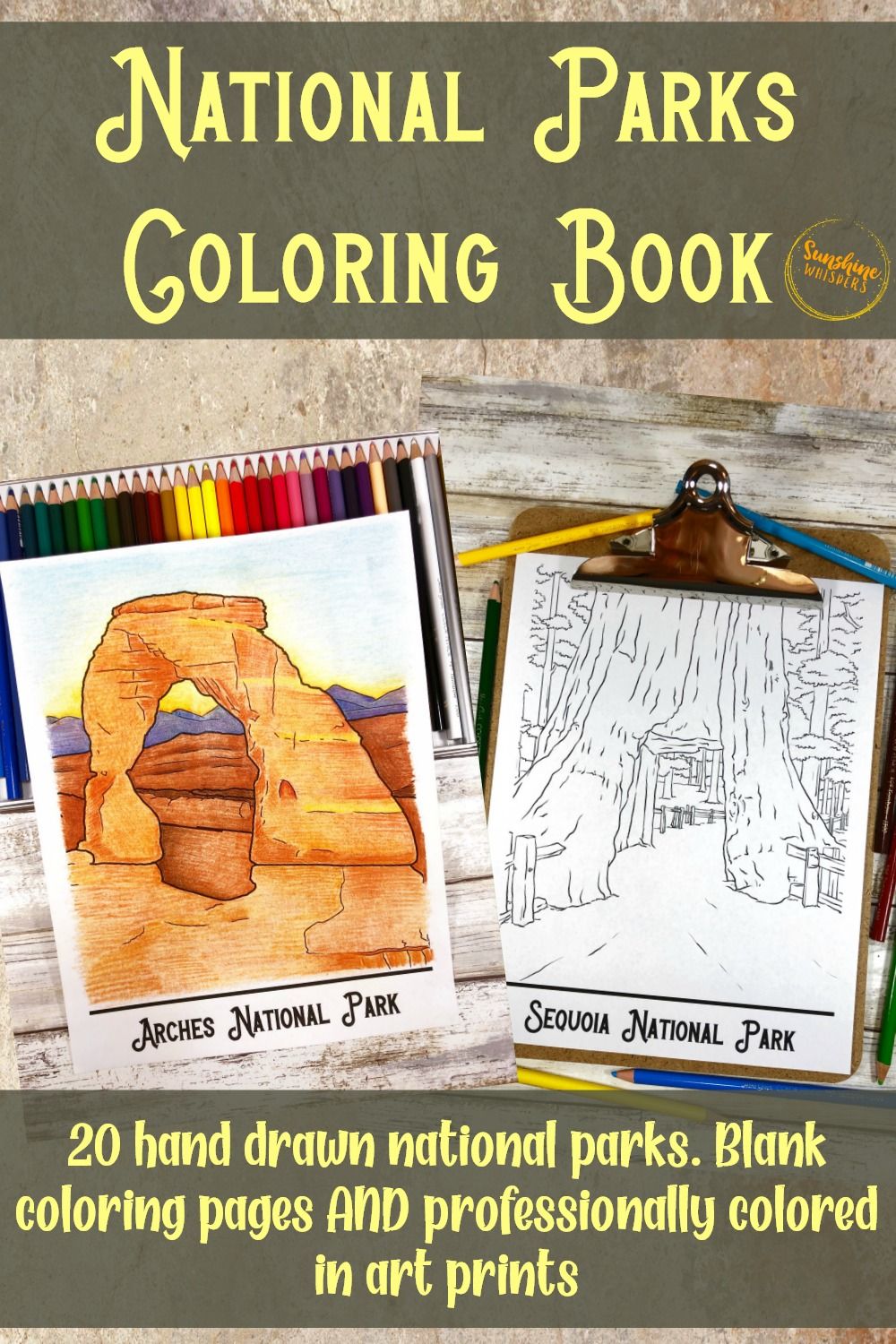 50 National Parks Coloring Book 60