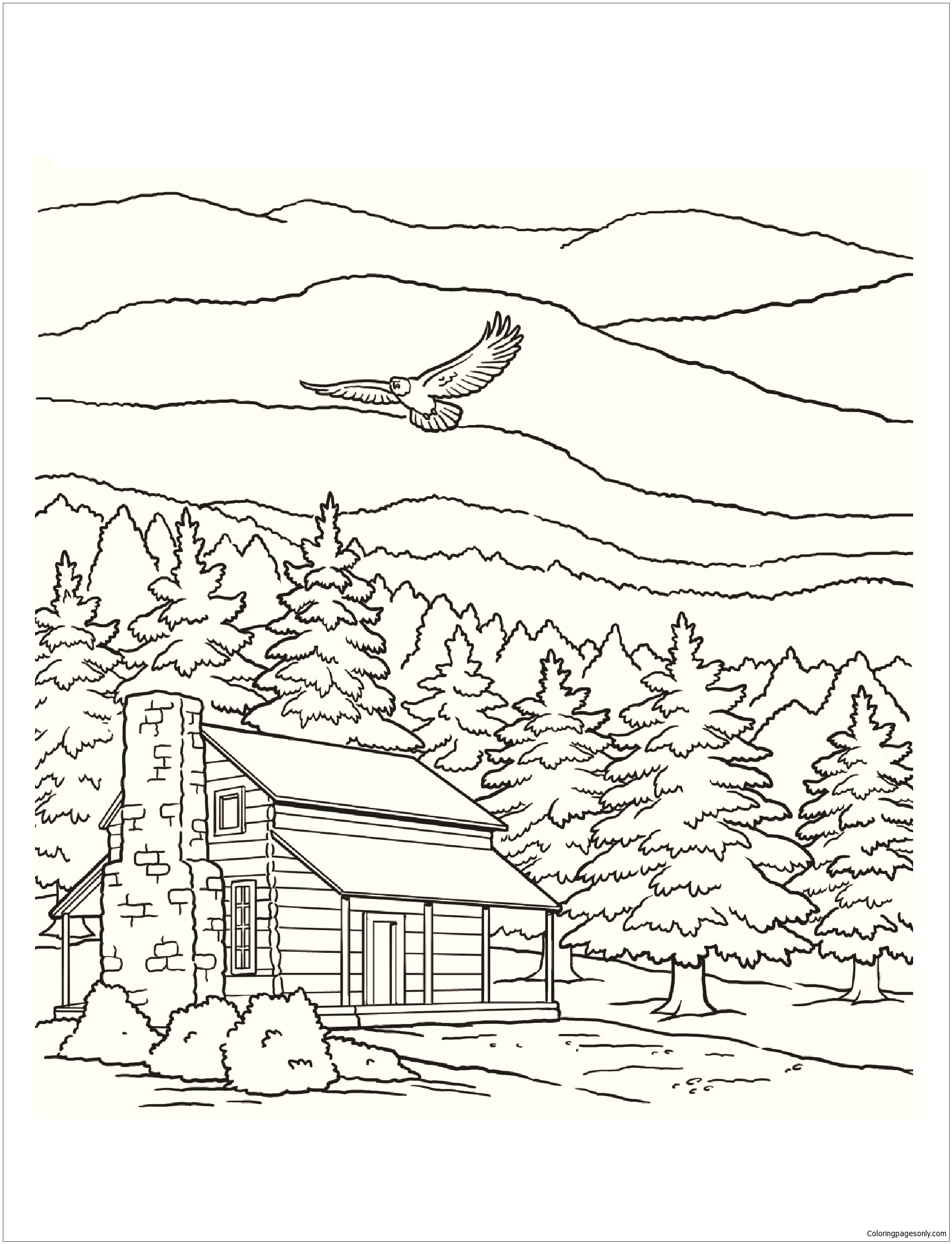 50 National Parks Coloring Book 65