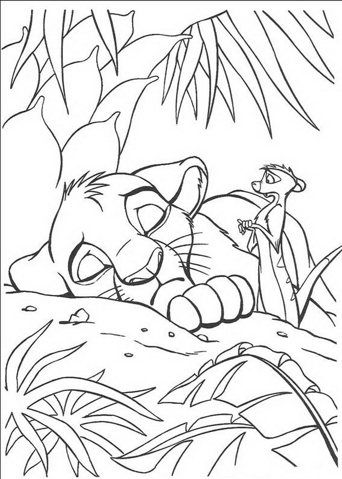 55 Lion King Coloring Book Pages 11