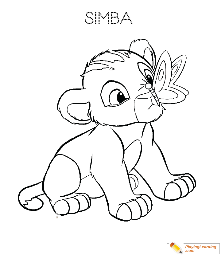 55 Lion King Coloring Book Pages 13