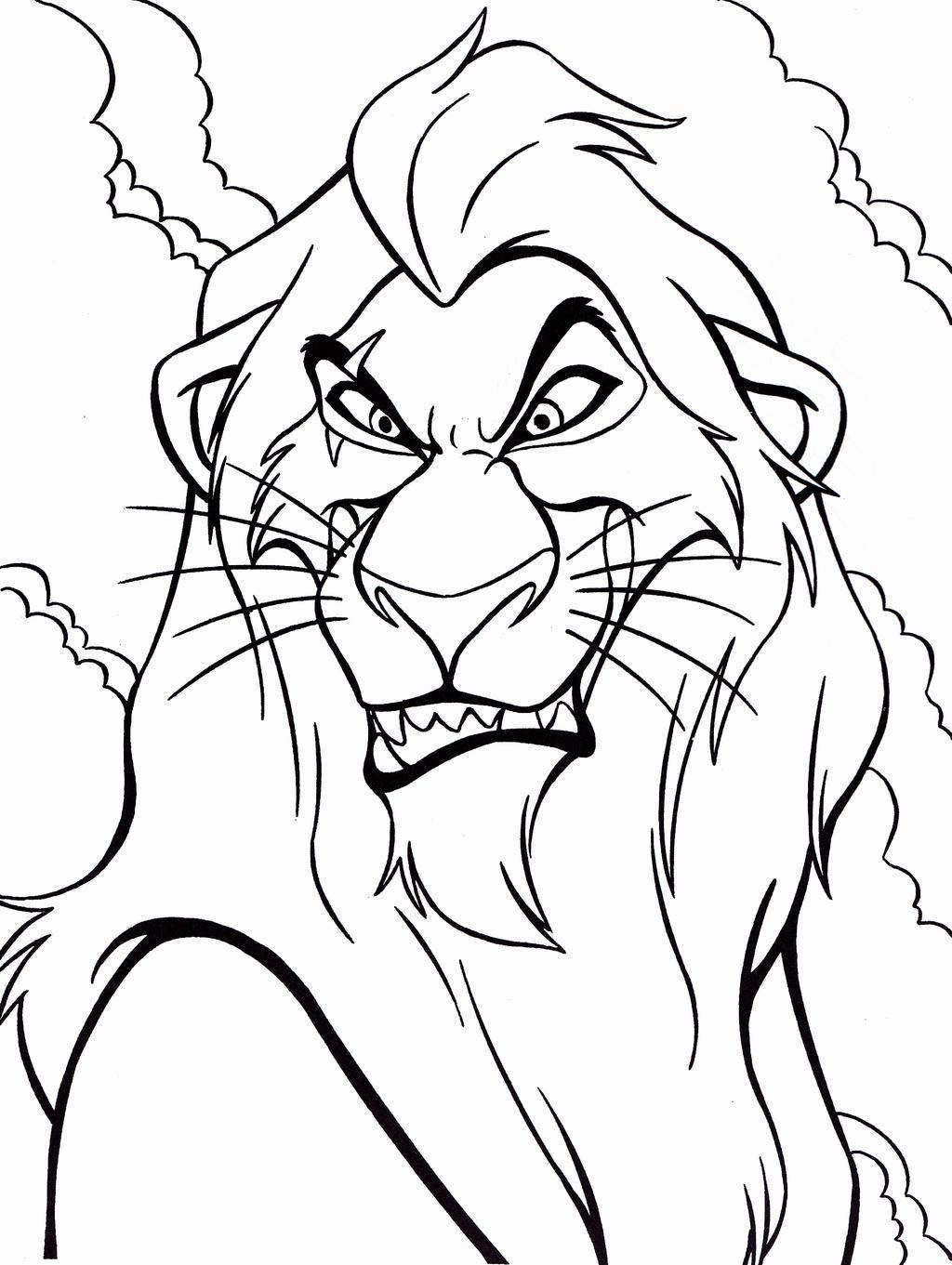 55 Lion King Coloring Book Pages 16