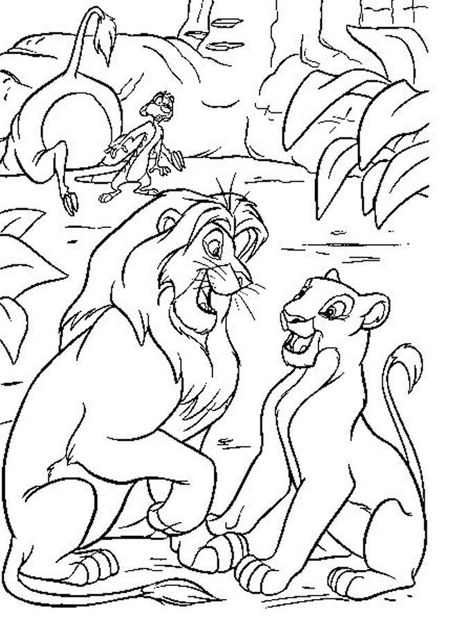 55 Lion King Coloring Book Pages 17