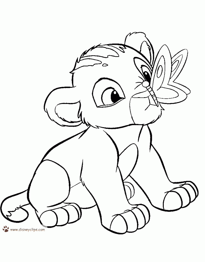 55 Lion King Coloring Book Pages 18