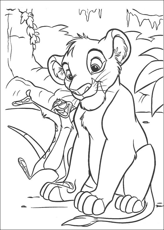 55 Lion King Coloring Book Pages 19