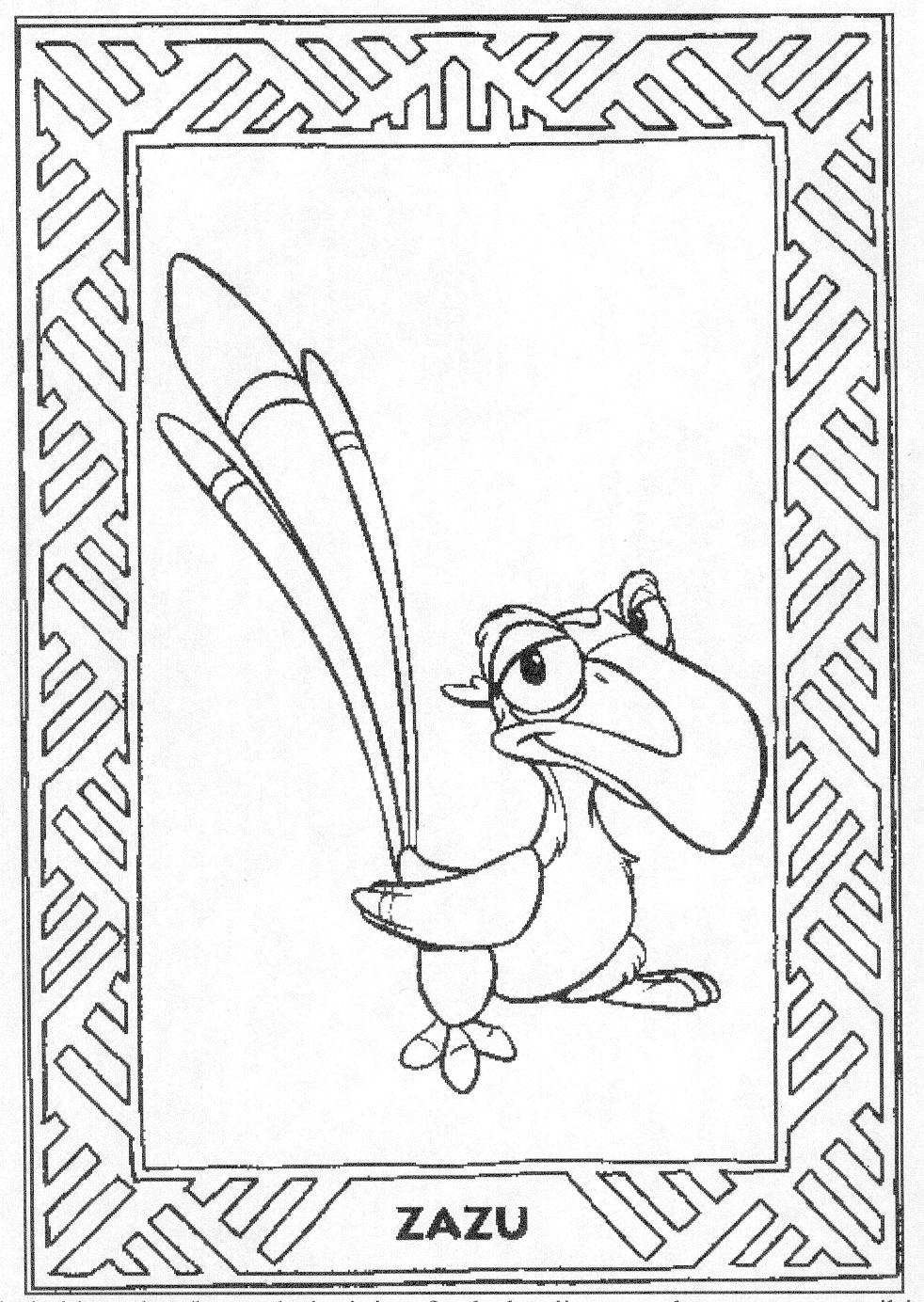 55 Lion King Coloring Book Pages 21