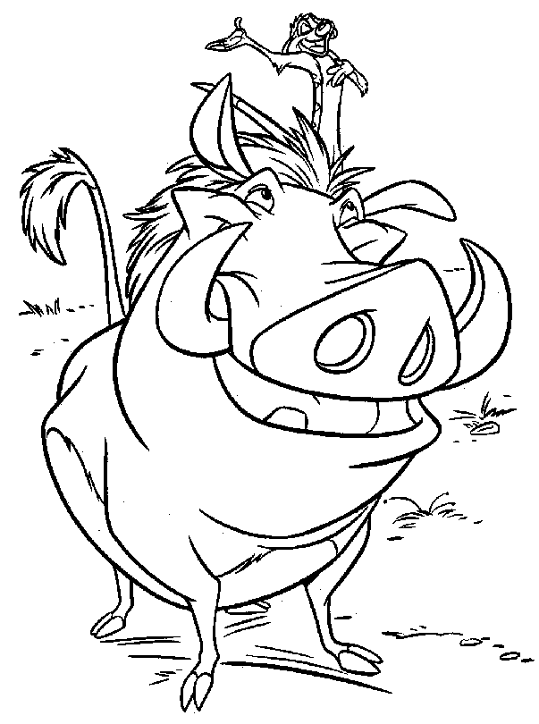 55 Lion King Coloring Book Pages 27