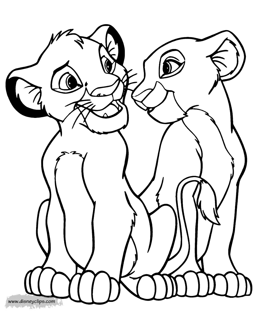 55 Lion King Coloring Book Pages 28