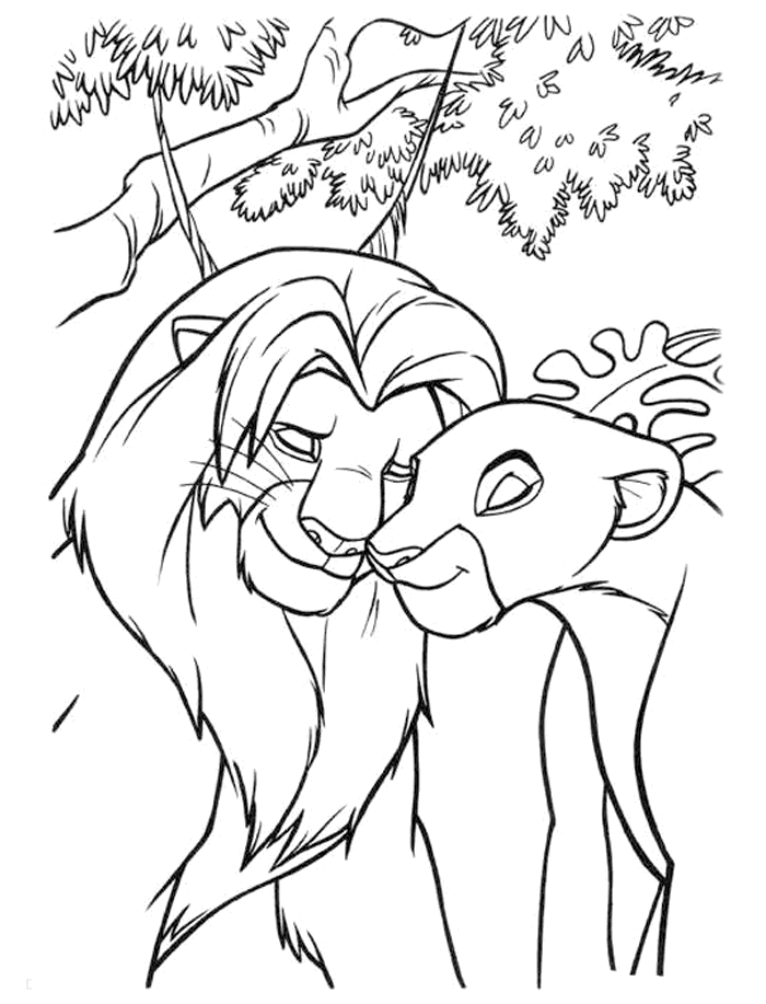 55 Lion King Coloring Book Pages 3