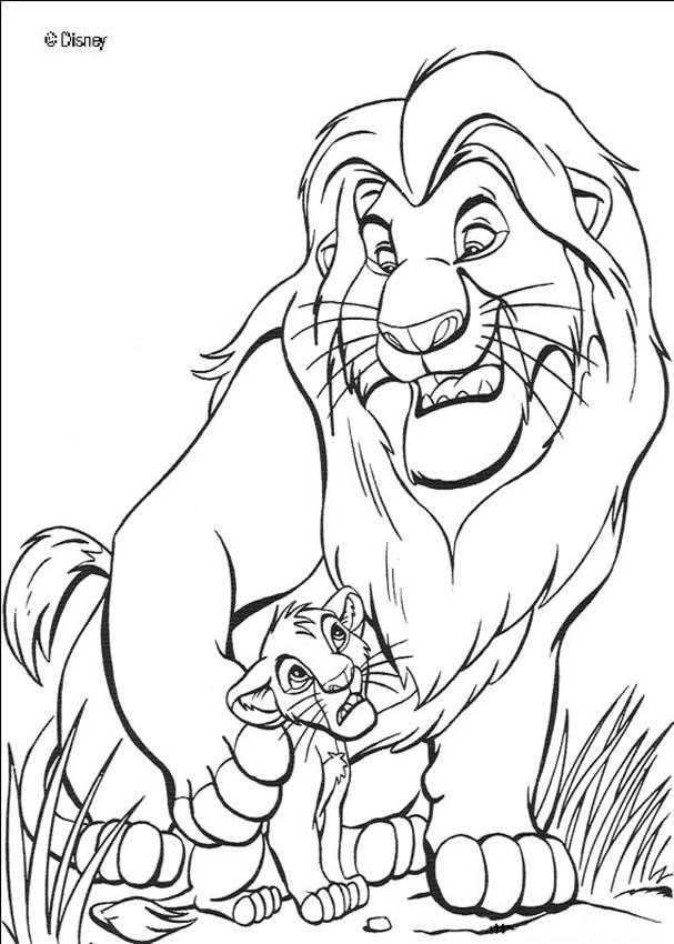 55 Lion King Coloring Book Pages 30